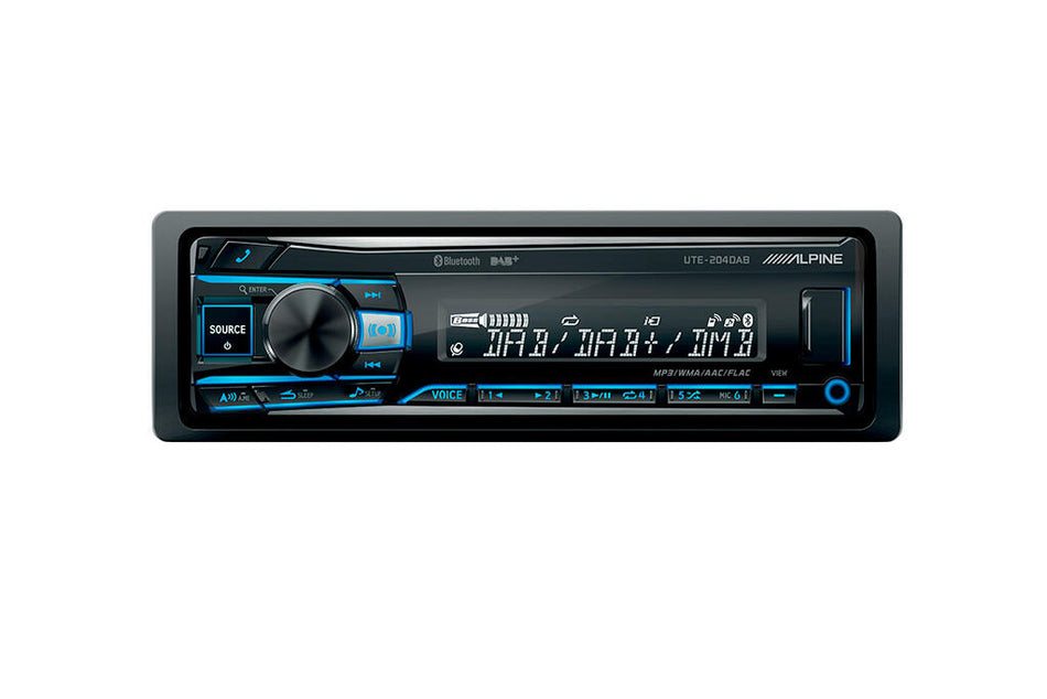 Alpine UTE-204DAB hovedenhet