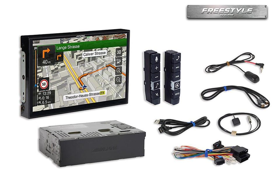 Alpine X903DC-F hovedenhet "Freestyle"