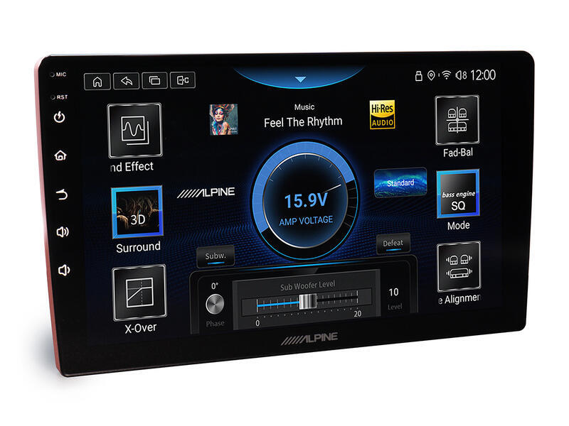 Alpine digital mediaspiller - INE-AX809