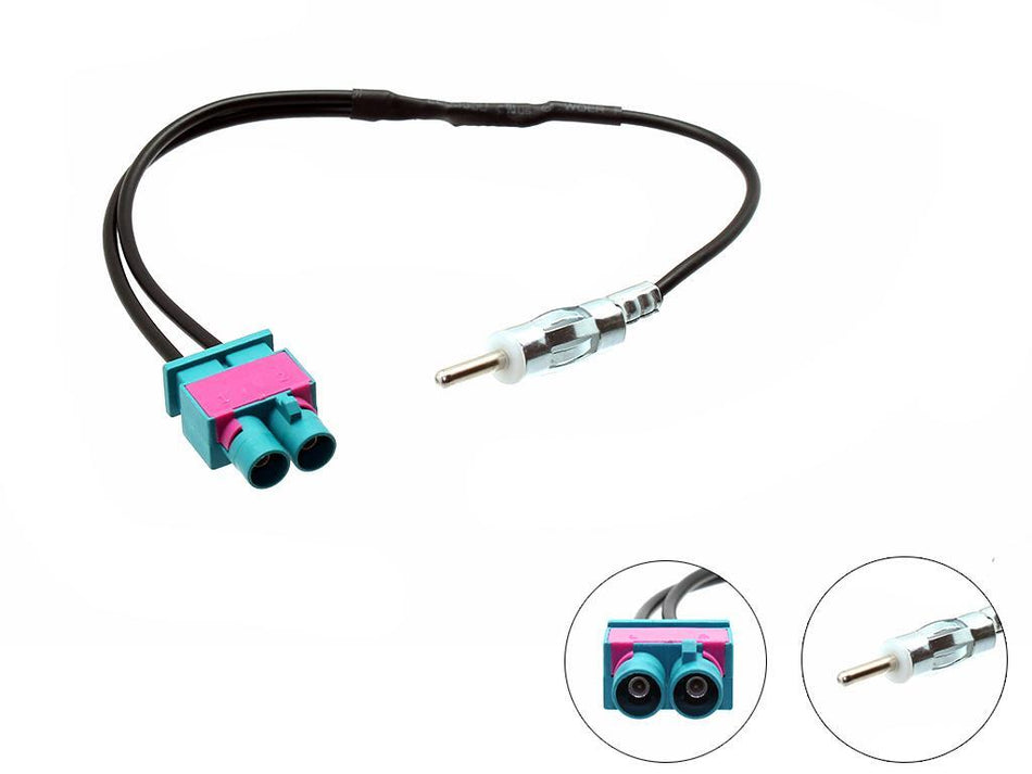 Antenne adapter, Dobbel Fakra-ISO