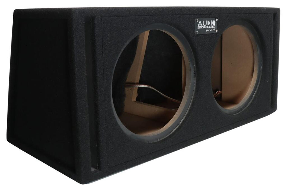 Audio System dobbel 12" basskasse