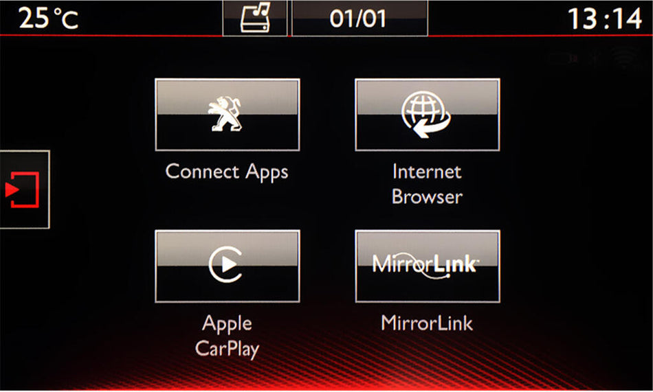 CAS Apple Carplay/MirrorLink aktivering