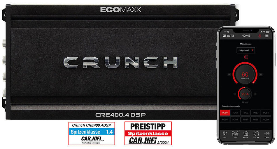 CRUNCH - CRE400.4DSP-ISO.M26