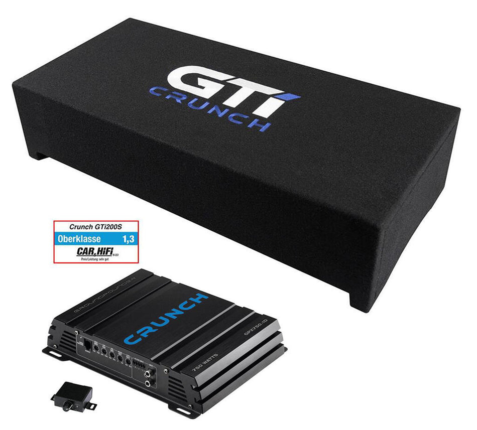 CRUNCH GTI200S + GPX750.1D