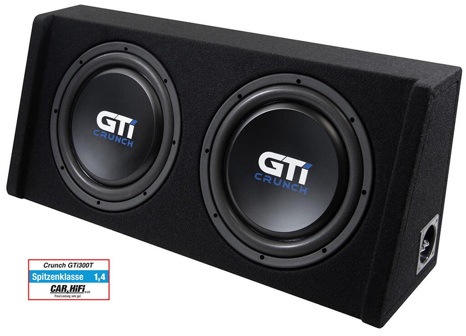 CRUNCH GTI300T 2x12" lukket basskasse