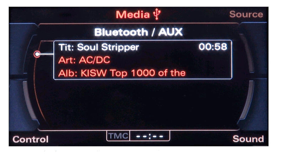 ConnectED BT AUDIO/AUX-adapter (CAN-BUS)