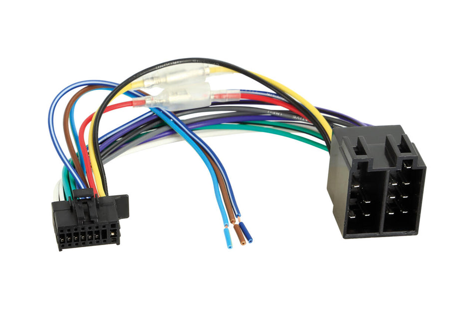 Tilkoblet JVC/Kenwood ISO-kabel 