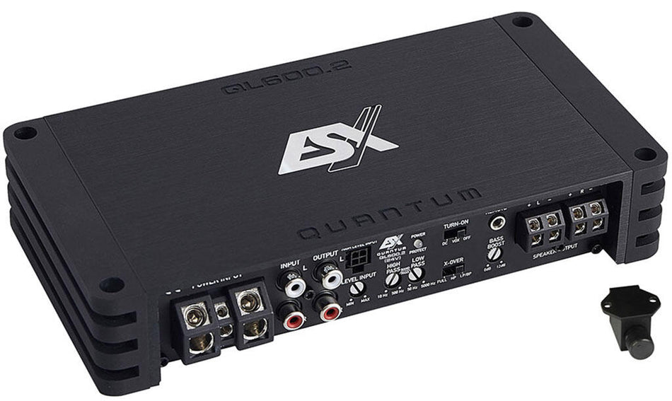 ESX Bilforsterker 2 x 175W RMS, 24V