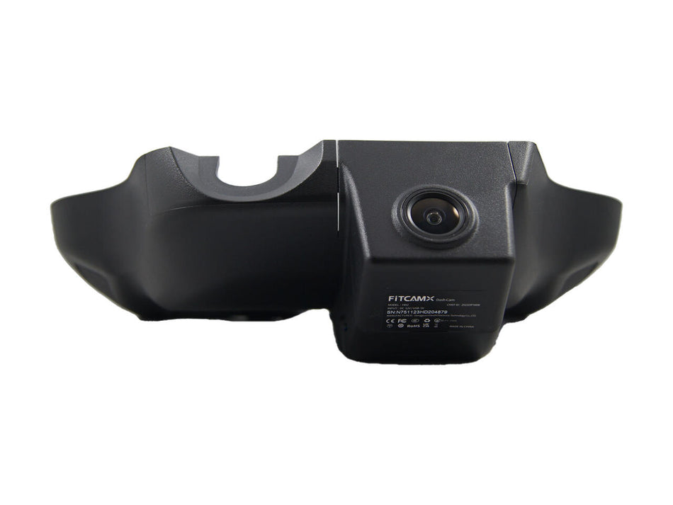 FITCAMX Integrert 4K Dashcam (foran+bak)