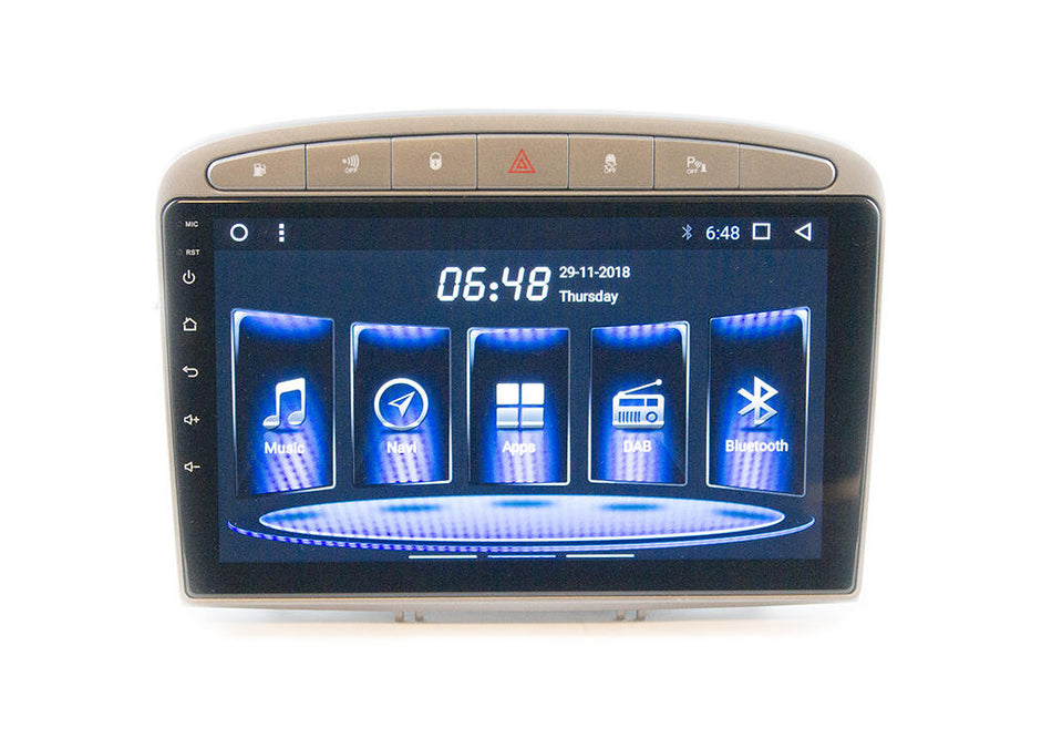 Hardstone 9" Android headunit - Peugeot