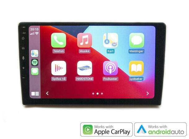 Hardstone 9" Apple CarPlay/Android Auto
