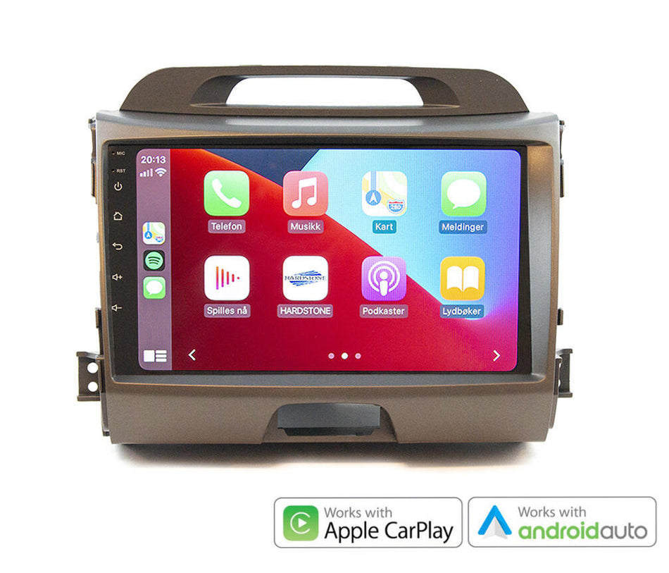 Hardstone 9" Apple CarPlay/Android Auto