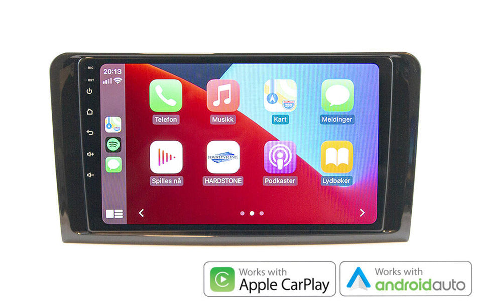 Hardstone 9" Apple CarPlay/Android Auto