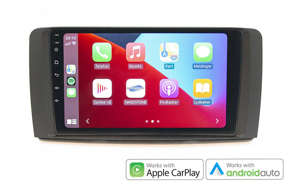 Hardstone 9" Apple CarPlay/Android Auto