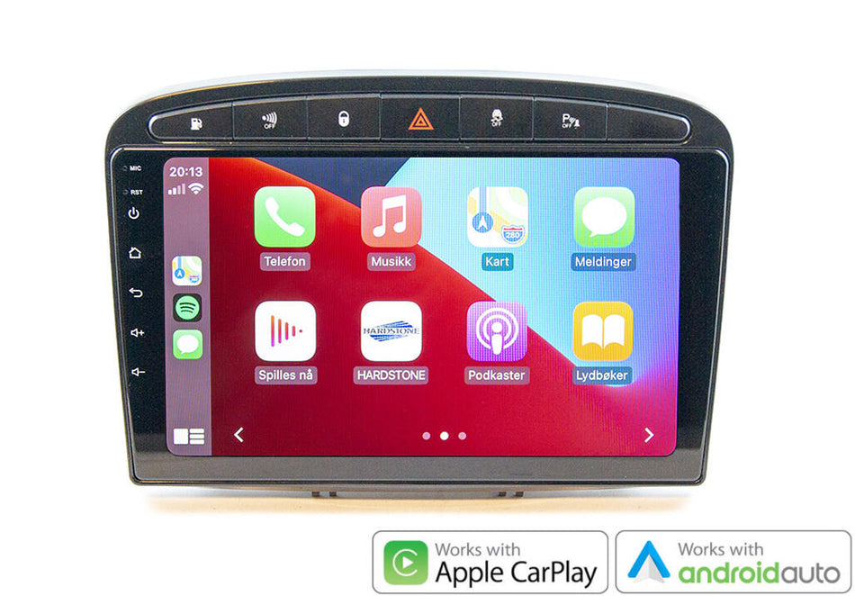 Hardstone 9" Apple CarPlay/Android Auto