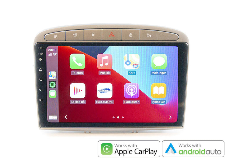 Hardstone 9" Apple CarPlay/Android Auto