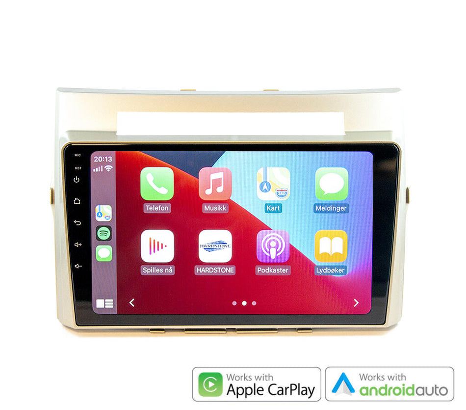 Hardstone 9" Apple CarPlay/Android Auto