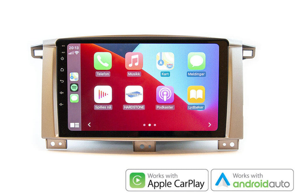 Hardstone 9" Apple CarPlay/Android Auto