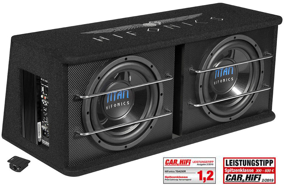 HiFonics TITAN TDA200R Aktiv 2x10"
