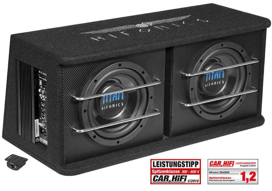 HiFonics TITAN TDA200R Aktiv 2x8"