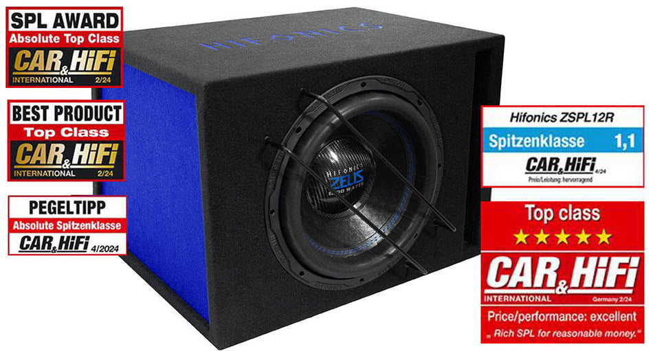 HiFonics ZSPL12R 12" Basskasse