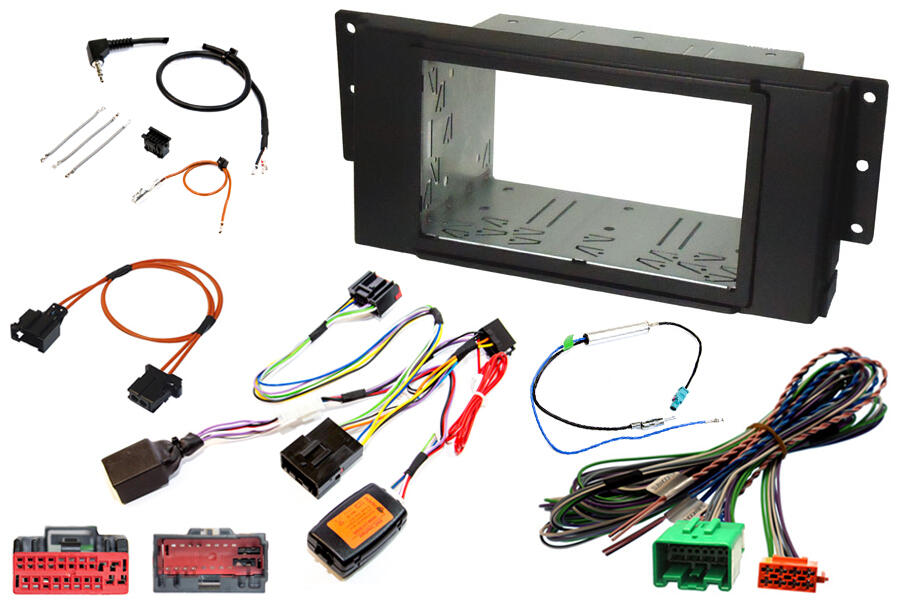 InCarTec Komplett monteringskit 2-DIN