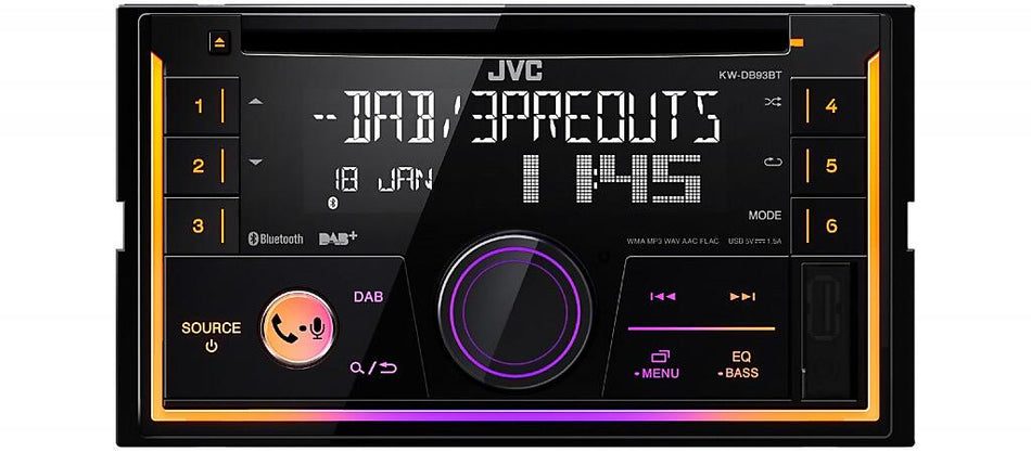 JVC KW-DB95BT bilradio
