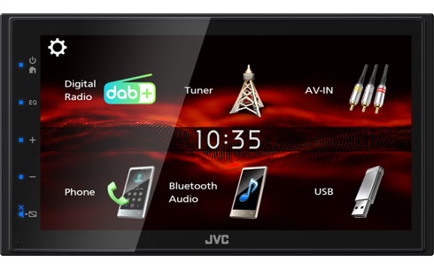 JVC KW-M180DBT - hovedenhet