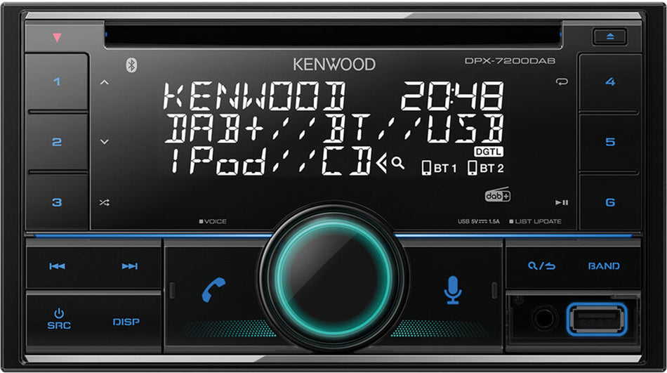Kenwood DPX7300DAB komplett pk Hyundai