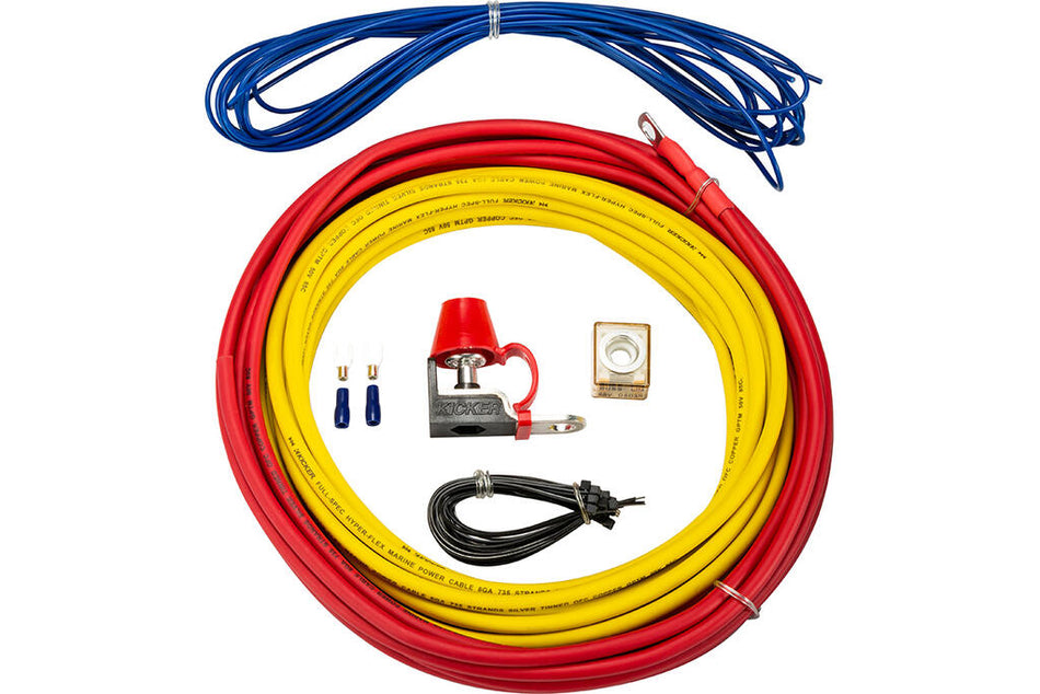 Kicker KMPK8 - marine kabelsett 8GA