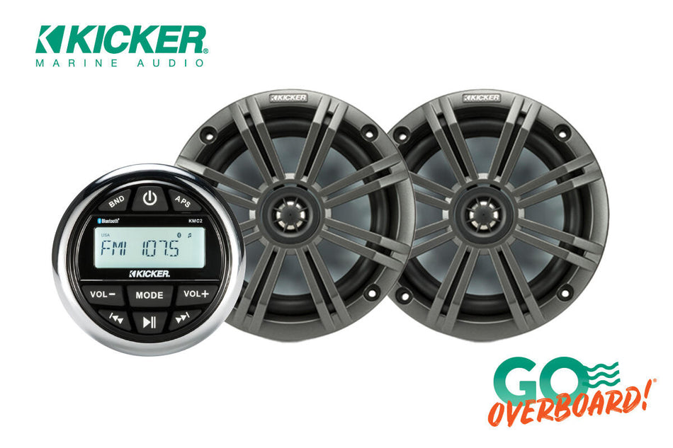 Kicker båtstereopakke 1