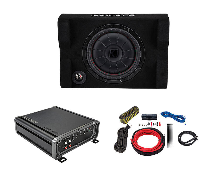Kicker basspakke med CVTDF 12" subwoofer