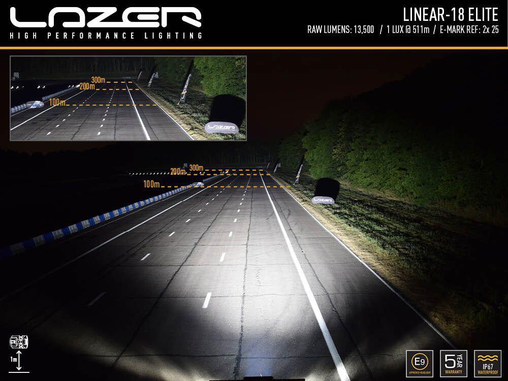 Lazer® grillkit m/ Lazer Linear 18 ELITE, Til Hilux 2016-2020 (bilde 4)