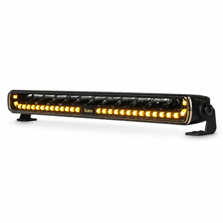 Luxu Vibe 125 LED-bar 20" med varsellys