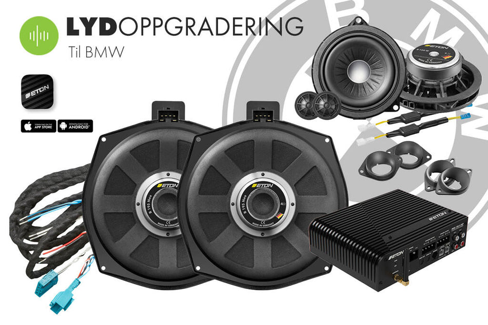 Lydoppgradering BMW fra ETON