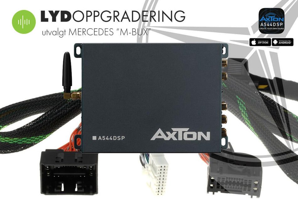 Lydoppgradering Mercedes "M-BUX"