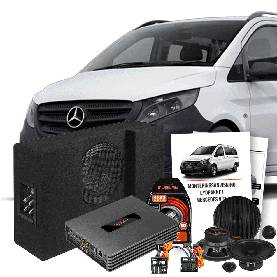 Lydoppgraderingspakke Vito W447