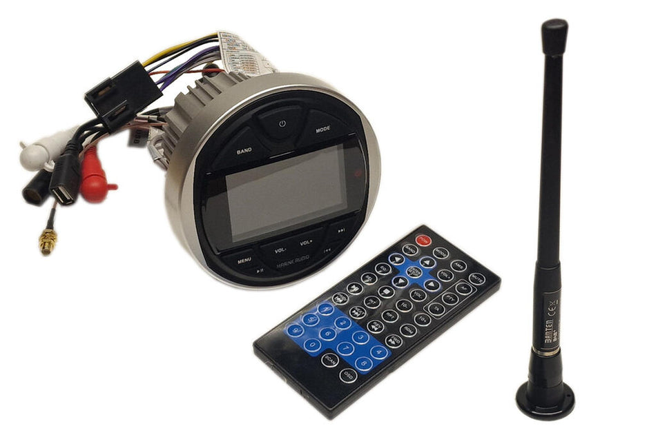 Marine Stereo med Banten Antenne SORT