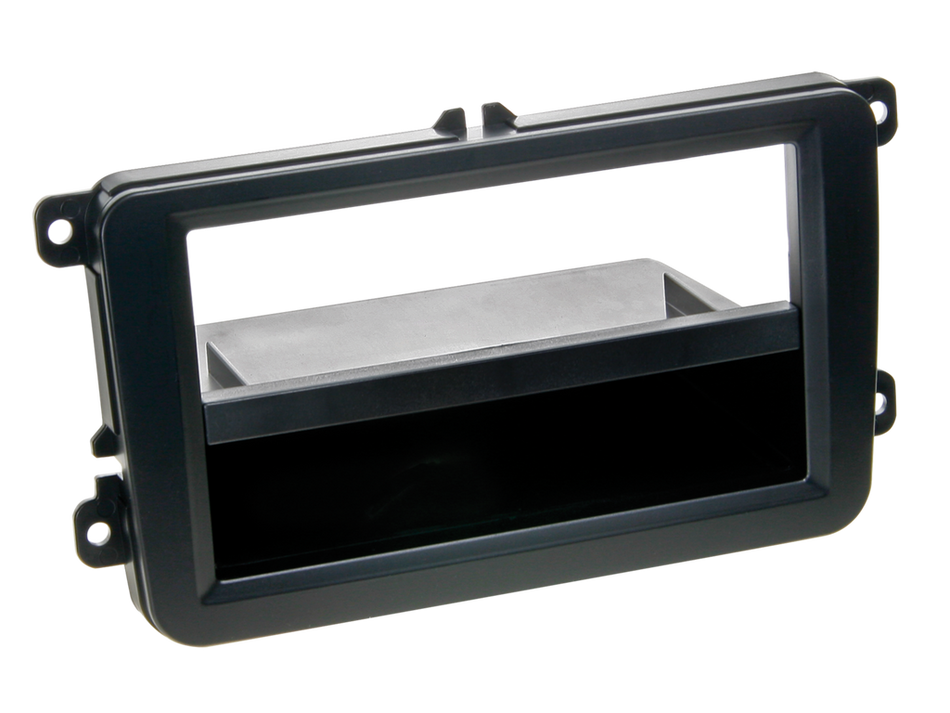 Monteringsramme 1-DIN m/lomme