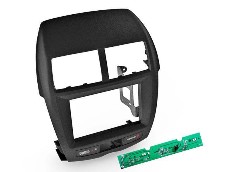 Monteringsramme 2-DIN,  Mitsubishi