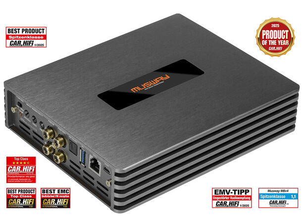 Musway 6-kanals DSP-forsterker