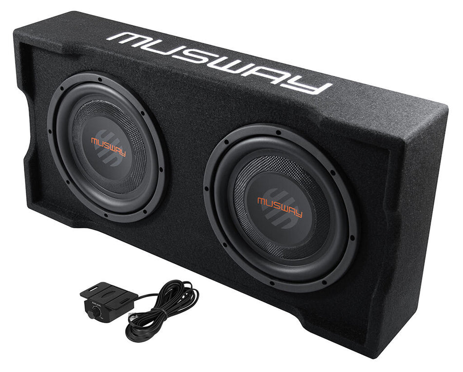 Musway MF210A, 10" Subwoofer med 10"