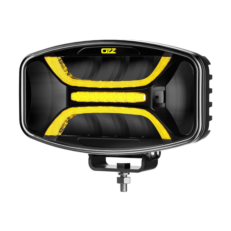OZZ XO1  P LED ekstralys, (SORT HUS)