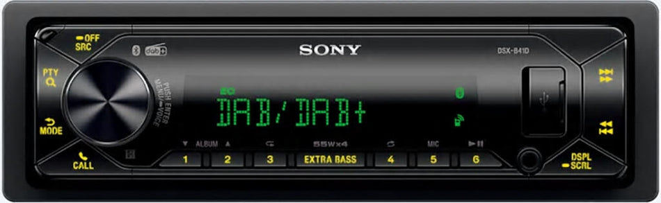Sony DSXB41D, DAB-radio u/CD