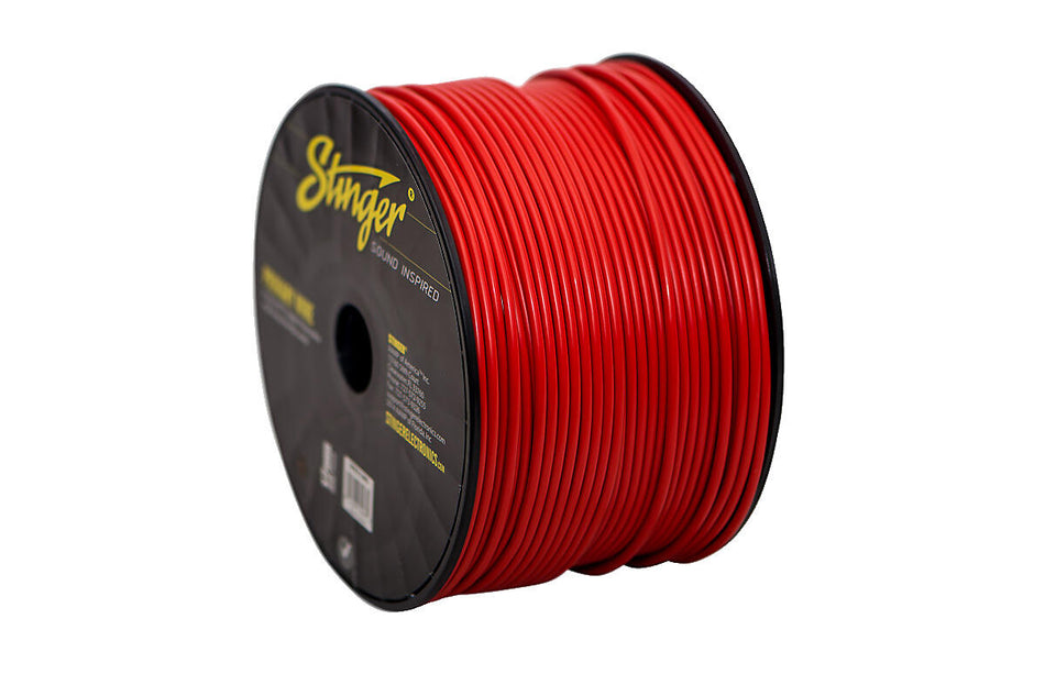 Stinger - SPW312RD strømkabel 4mm Rød