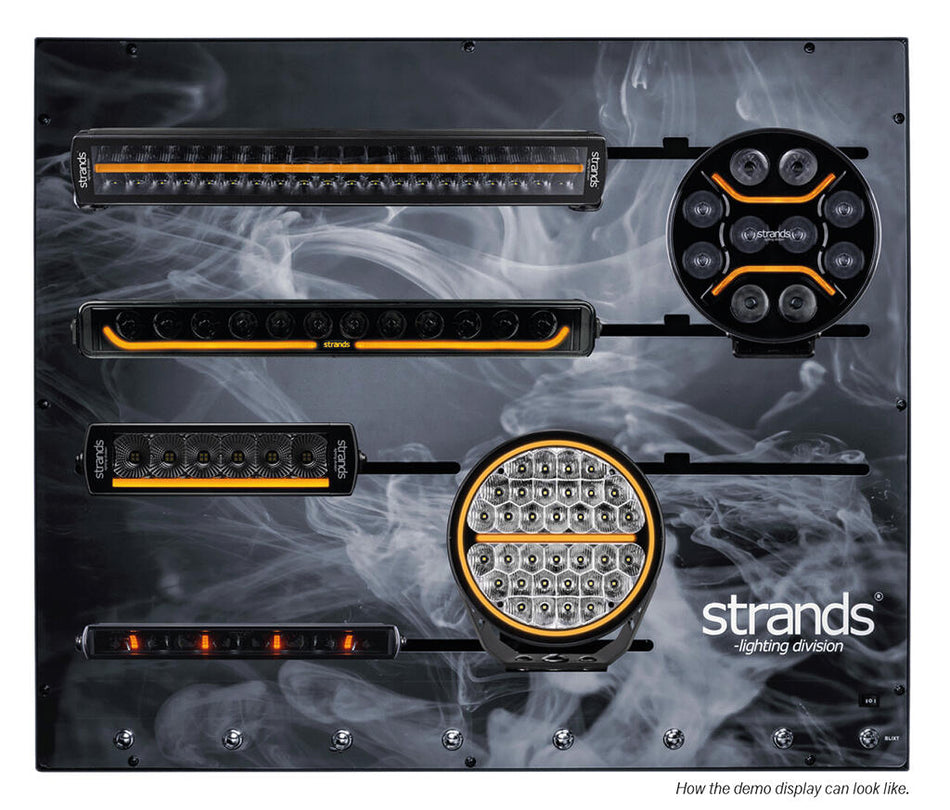 Strands display med EU kontakt