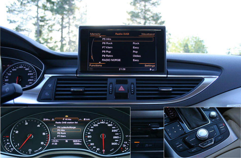 norDAB Premium DAB-integrerende Audi/VW++ 
