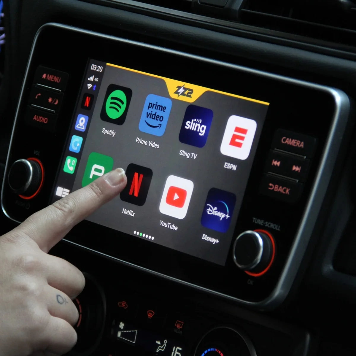 ZZ2 ZEUS ULTRA 2, Android streamingboks til originalskjerm (bilde 2)
