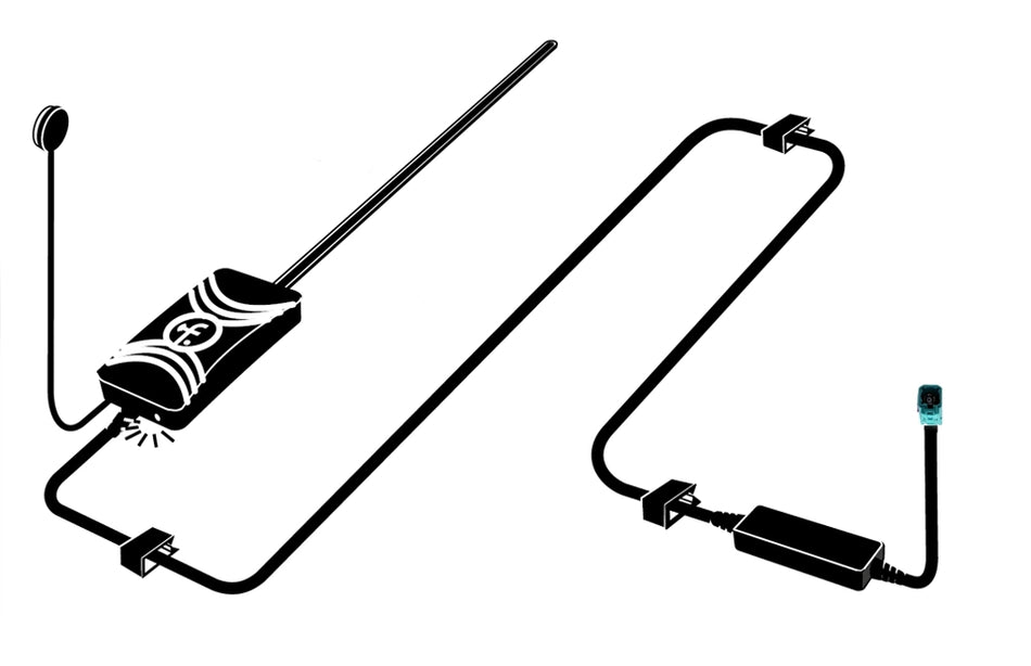 Funke DAB-antenne - FAKRA