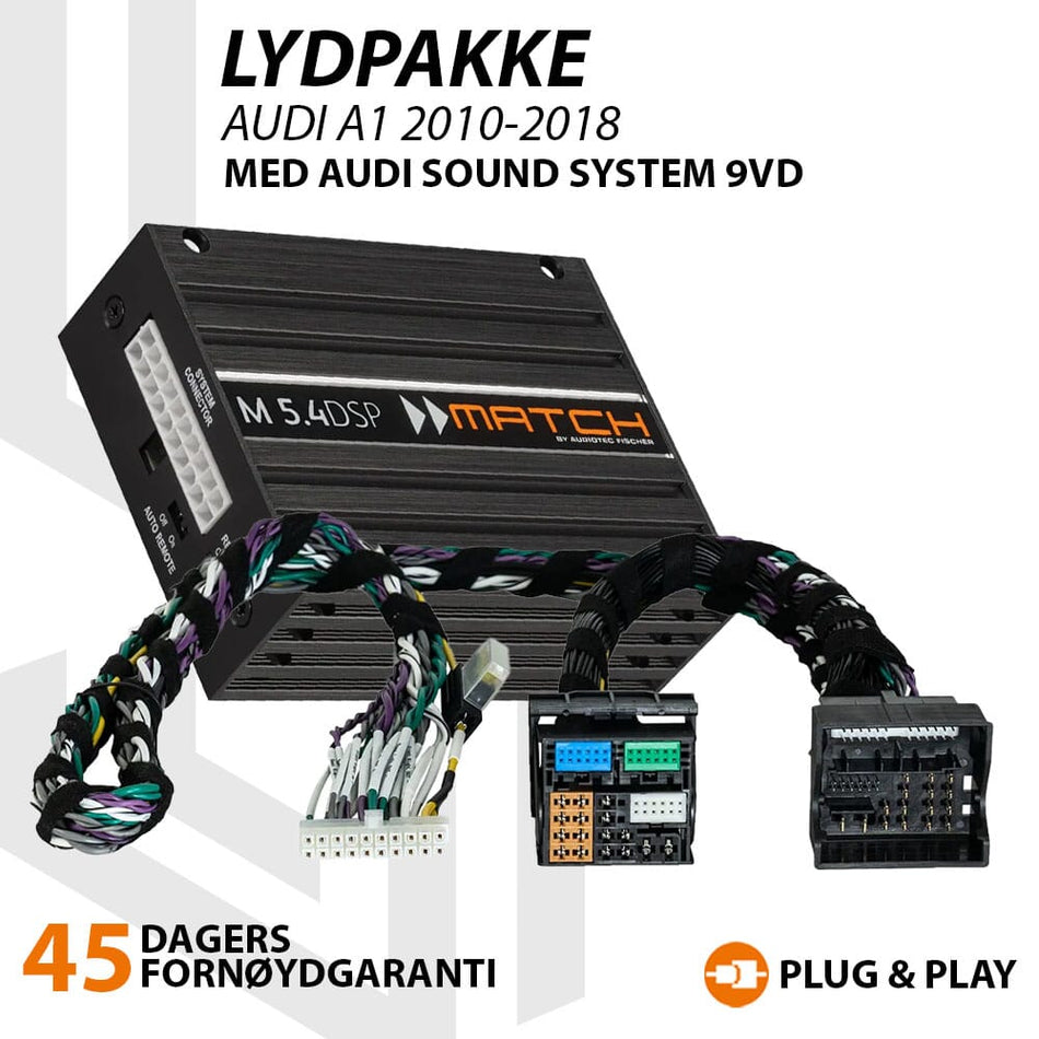 Match Lydoppgraderingspakke for Audi A1